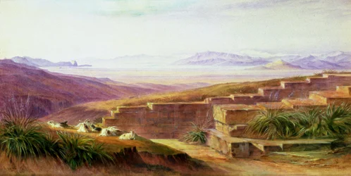 Argos depuis Mycènes, 1849