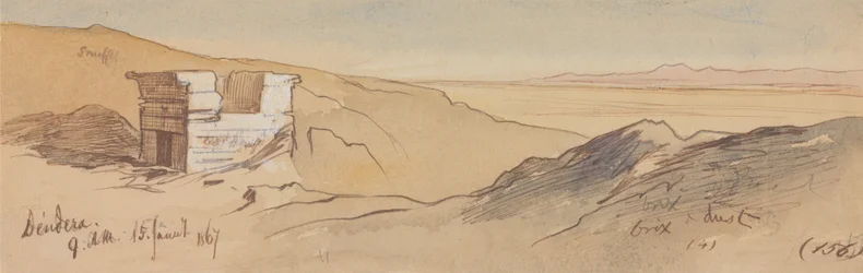 Dendera, 9 heures, 15 janvier 1867 (156)