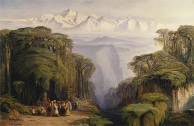 Kangchenjunga depuis Darjeeling