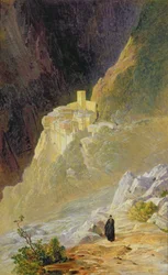 Mont Athos, Le Monastère de Saint-Paul, 1858