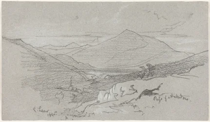 Vue sur les montagnes depuis Antrodoco