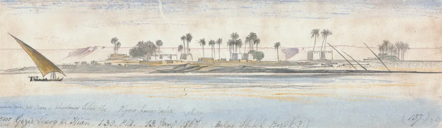 Près de Gezir Sherg el Hian