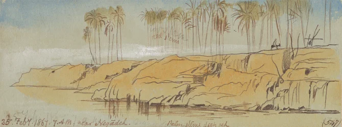 Près de Negadeh. 7:00 A.M., 25 fév. 1867 (547)
