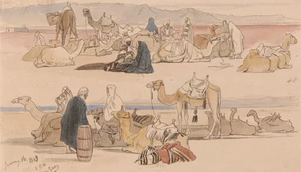 Près de Suez, 13 heures, 16 janvier 1849 (48)