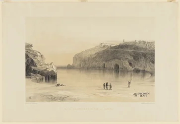 Palaiokastritza, Corfou (lithographie sur papier)