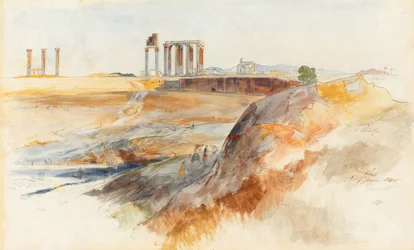 Le temple de Zeus olympien, Athènes