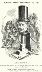 Caricature de Punch : James Nasmyth