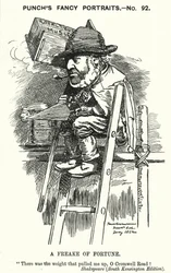 Caricature de Punch : Sir Charles James Freake
