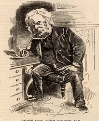 Caricature de John Bright