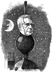 George Biddell Airy 1801-1892, astronome et géophysicien anglais, 1883