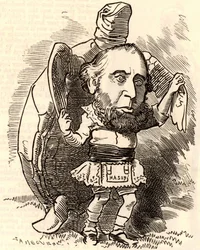 John Ellis dansant avec une tortue