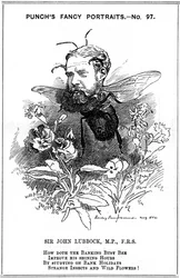 John Lubbock, 1er Baron Avebury, banquier, archéologue, naturaliste et politicien anglais
