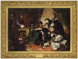 Les derniers adieux de Marie-Antoinette et de son fils, 1856