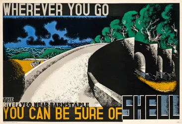 Où que vous alliez, vous pouvez être sûr de la coquille, vers 1936 (lithographie en couleurs)