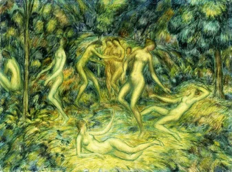 Nymphes dansant