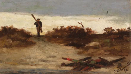 Pêcheur près de l