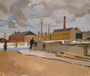 Rue de Cork (Huile sur toile)