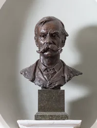 Sculpture de G. Blackall Simonds, vers 1884-1885
