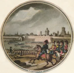 Bataille de Pampelune, 1815, 1910