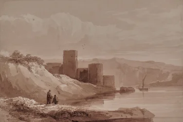 Paysage avec rivière