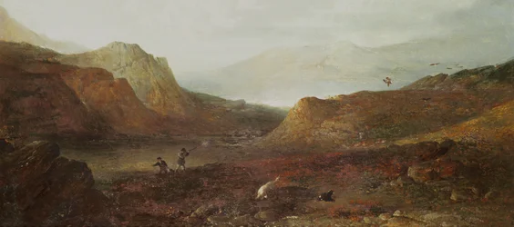 Chasse au tétras - Un oiseau haut