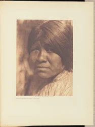 Une jeune femme du campo - Diegueño