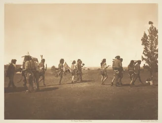 Cérémonie de médecine Arikara - Danse de la Fraternité