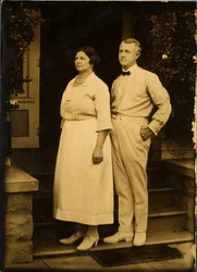Maman et papa le jour de leur anniversaire