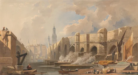 Ancien et nouveau pont de Londres