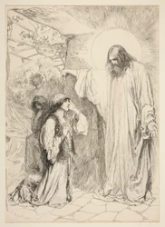 Le Christ et Marie-Madeleine