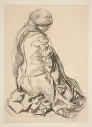 Étude de draperie