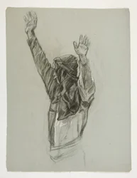 Étude de figure pour le roi Arthur