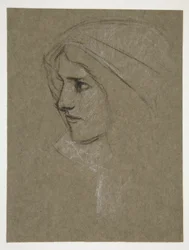 Tête de Cordelia, de King Lear