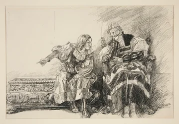 Proteus et le Duc, Acte III, Scène i, Les Deux Gentilshommes de Vérone