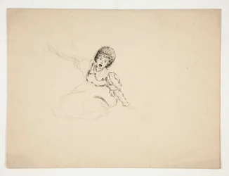 Femme criant (étude pour .3439), esquisse pour Le Chant du Homard