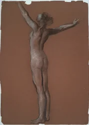 Étude pour figure de 6h du matin dans