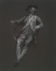 Étude pour la figure de John Dickinson