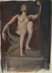 Étude pour la figure du Génie de la Pennsylvanie