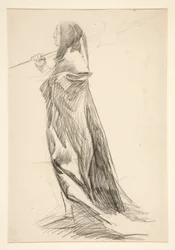Étude de hallebardier, de Richard III