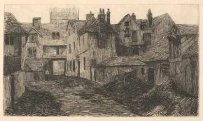 Auberge Bell, Edmonton, vue arrière - banlieue extérieure - nord