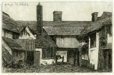 Les Clés de la Croix, St Neots, Cambridgeshire, 1881