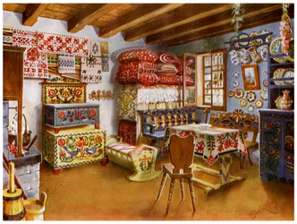 Mobilier paysan austro-hongrois, 1911-1912