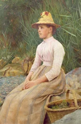 Dame assise
