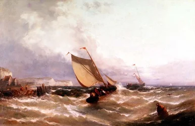 Bateaux de pêche au large d