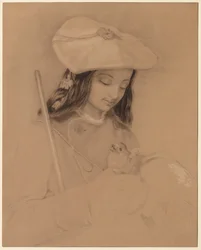 Jeune fille des Highlands