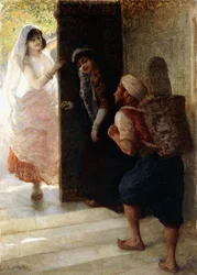 Les Mille et Une Nuits, le portefaix de Bagdad, vers 1900