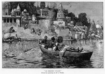Le dernier voyage, vers 1870-1900