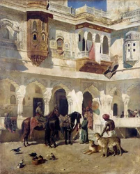Le Rajah partant à la chasse, c.1885