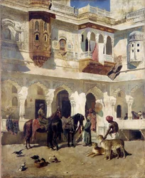 Le Rajah partant à la chasse