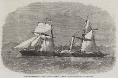 Le bateau à aubes de Sa Majesté l